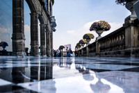 Marble Floor of Chapultepec Castle