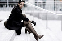 Commercial Fashion Woman Model with sunglasses