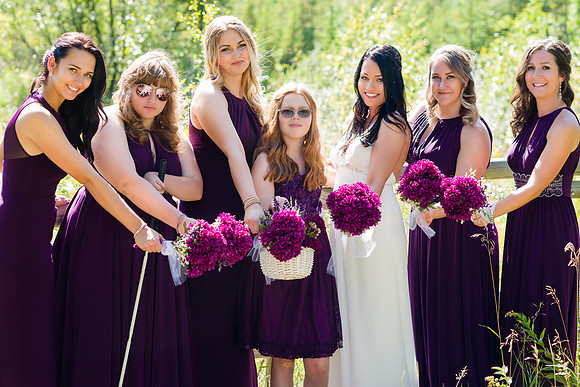 Andrea & Dylan Wedding in August 2017 - Calgary