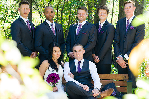 Andrea & Dylan Wedding in August 2017 - Calgary