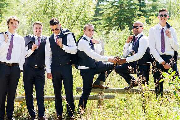 Andrea & Dylan Wedding in August 2017 - Calgary