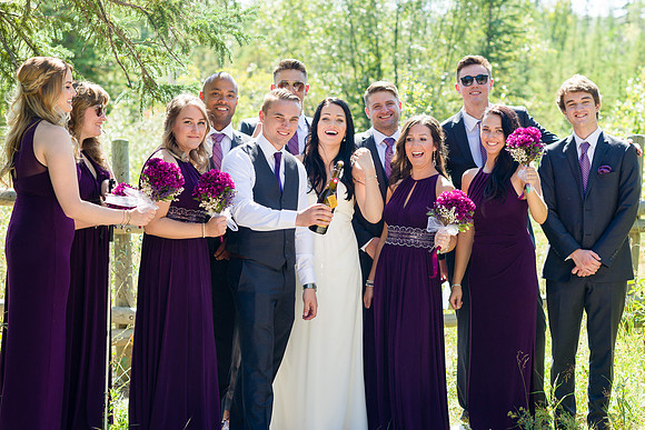 Andrea & Dylan Wedding in August 2017 - Calgary