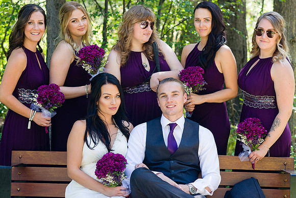 Andrea & Dylan Wedding in August 2017 - Calgary