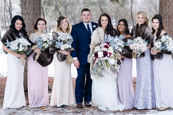 Lindsay and Jacob Winter Wedding in Calgary