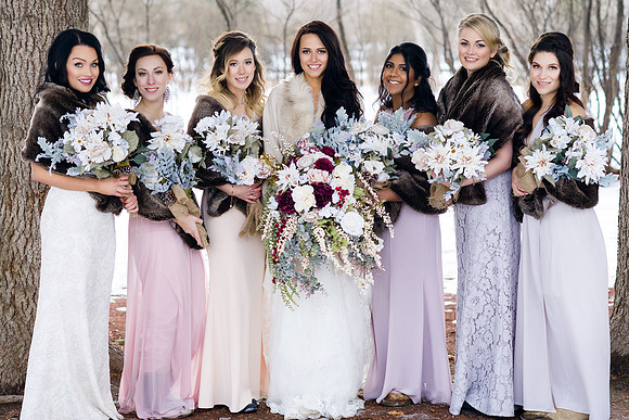 Lindsay and Jacob Winter Wedding in Calgary