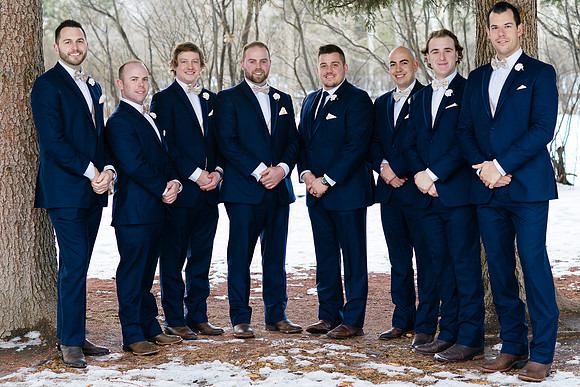 Lindsay and Jacob Winter Wedding in Calgary