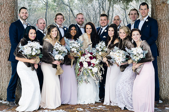 Lindsay and Jacob Winter Wedding in Calgary
