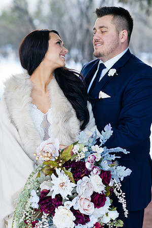 Lindsay and Jacob Winter Wedding in Calgary
