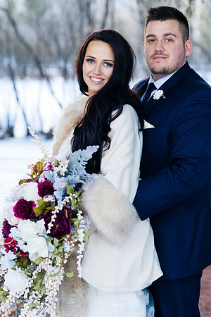 Lindsay and Jacob Winter Wedding in Calgary