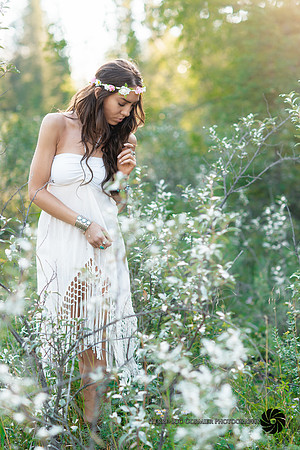 Chelsea Model in Summer in Calgary