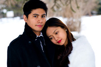 Couples Winter Engagement Session