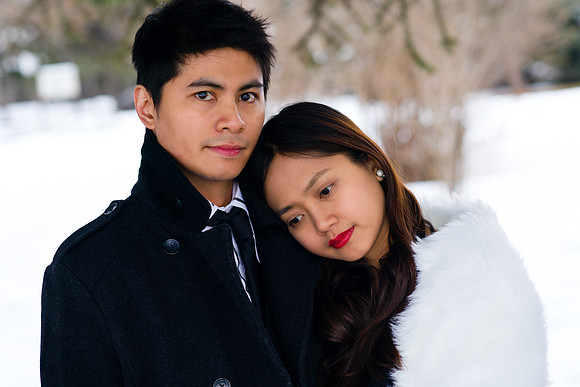 Couples Winter Engagement Session