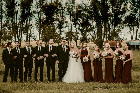 Stefanie & Tyler Wedding - Rustic Theme