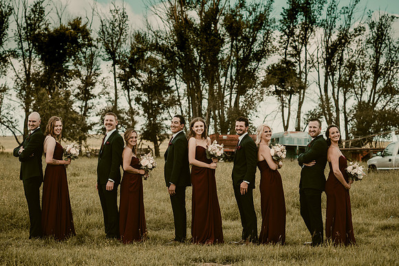 Stefanie & Tyler Wedding - Rustic Theme