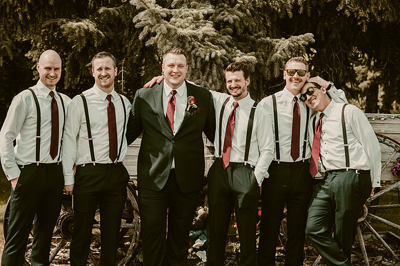 Stefanie & Tyler Wedding - Rustic Theme