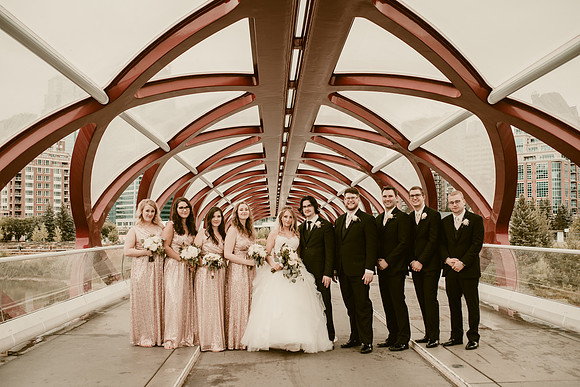 Amy & Bryce Wedding - Calgary